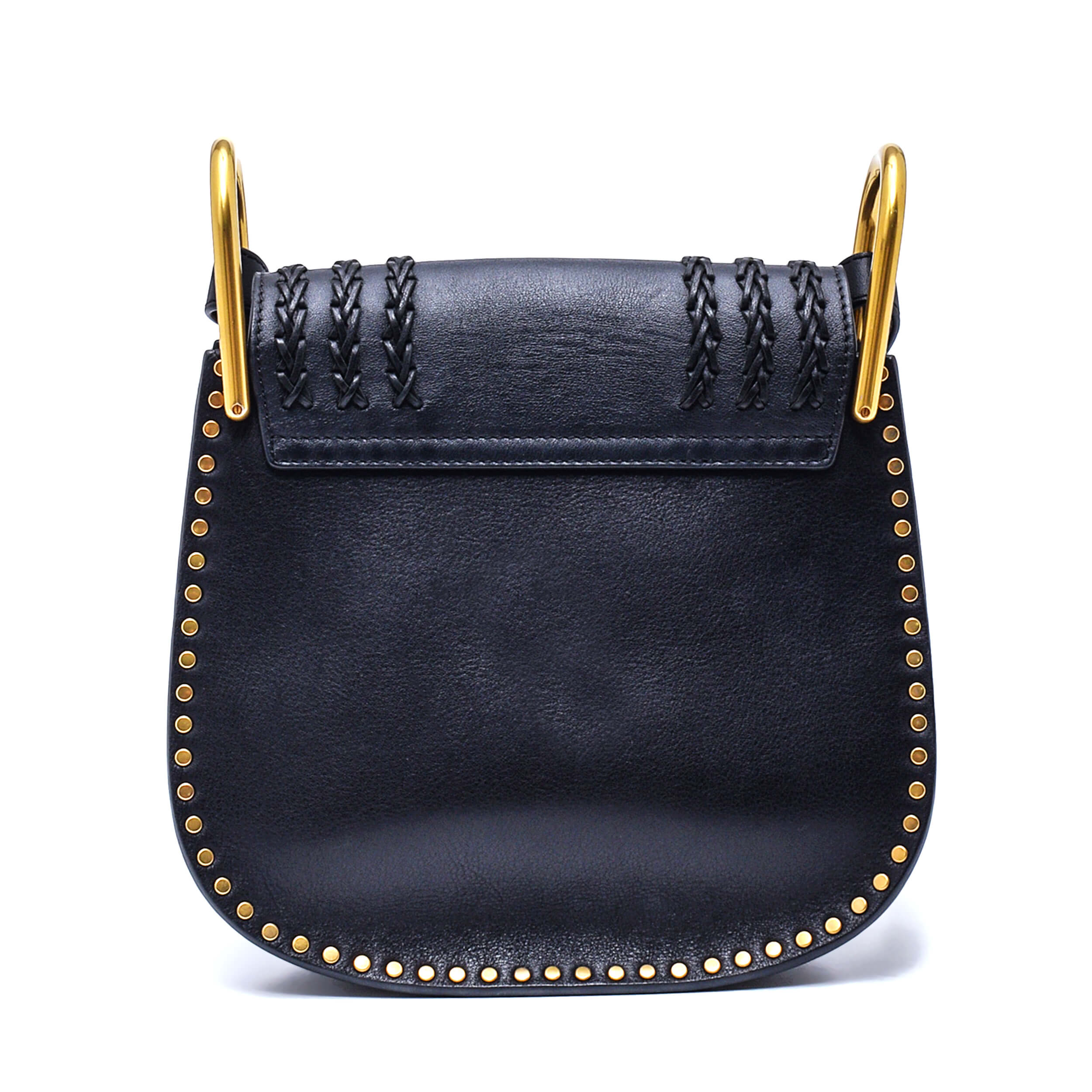 Chloe - Black Leather Hudson Medium Shoulder Bag